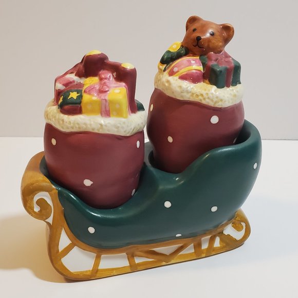 Sakura Other - Sakura Warren Kimble Holiday Salt Pepper Shakers